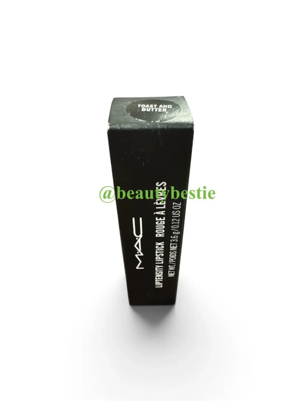 NIB MAC Liptensity Lipstick Toast and Butter Full Size Discontinued